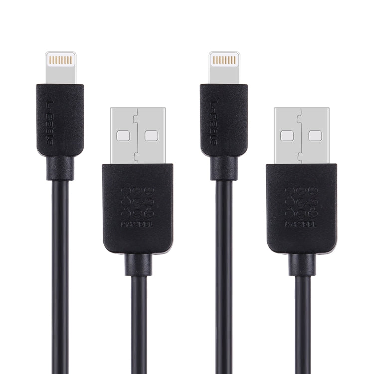 2 PCS HAWEEL 1m High Speed 8 pin to USB Sync and Charging Cable Kit for iPhone, iPad, 2pcs