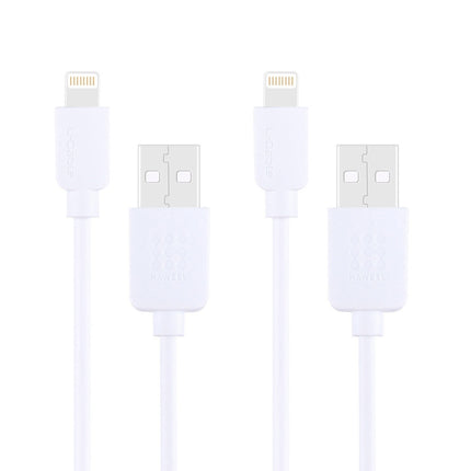 2 PCS HAWEEL 1m High Speed 8 pin to USB Sync and Charging Cable Kit for iPhone, iPad, 2pcs