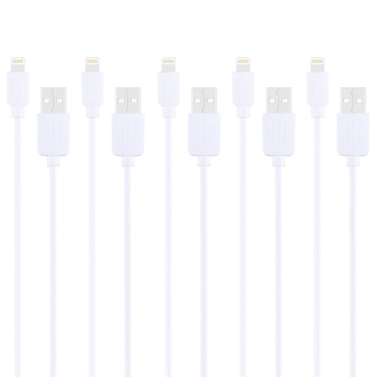 5 PCS HAWEEL 1m High Speed 8 pin to USB Sync and Charging Cable Kit for iPhone, iPad