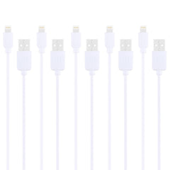 5 PCS HAWEEL 1m High Speed 8 pin to USB Sync and Charging Cable Kit for iPhone, iPad