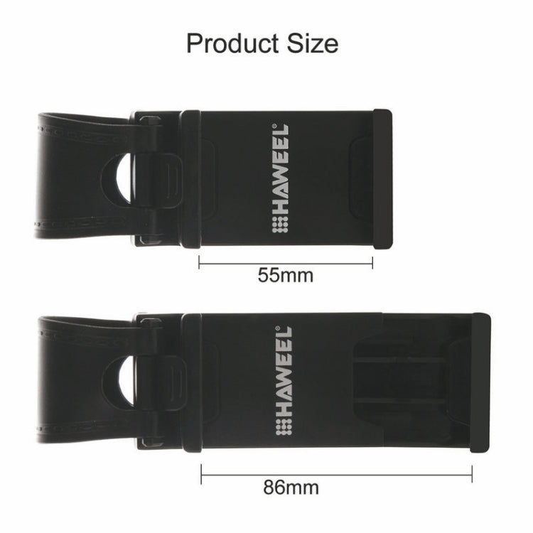 HAWEEL Universal Car Steering Wheel Phone Mount Holder
