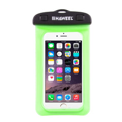 HAWEEL Transparent Universal Waterproof Bag with Lanyard for iPhone, Galaxy, Huawei, Xiaomi, LG, HTC and Other Smart Phones