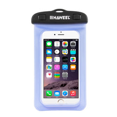 HAWEEL Transparent Universal Waterproof Bag with Lanyard for iPhone, Galaxy, Huawei, Xiaomi, LG, HTC and Other Smart Phones