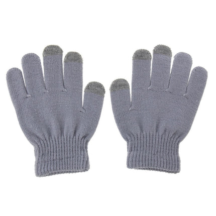 HAWEEL 16cm Three Fingers Touch Screen Gloves + DIY Christmas Decoration for Kids, Christmas Decoration Random Delivery 4 PCS