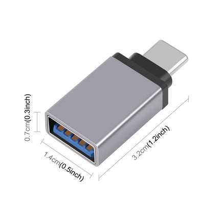 HAWEEL USB-C / Type-C Male to USB 3.0 Female OTG Data Transmission Adapter