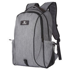 HAWEEL 14W Foldable Removable Solar Power Outdoor Portable Canvas Dual Shoulders Laptop Backpack, USB Output: 5V 2.1A Max
