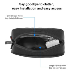 HAWEEL Electronic Organizer Storage Bag for Charger, Power Bank, Cables, Mouse, Earphones, Size: S, Electronic Organizer, Size: S