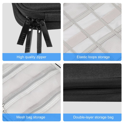 HAWEEL Watch Band Organizer Box Earphones / U Disk / Digital Cable Storage Case, Watch Band Organizer, Size: L