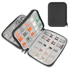 Watch Band Organizer, Size: L / Black