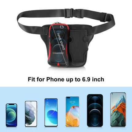 HAWEEL Multi-function Sports Fitness Water Bottle Waist Bag, Bottle Waist Bag