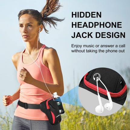 HAWEEL Multi-function Sports Fitness Water Bottle Waist Bag, Bottle Waist Bag