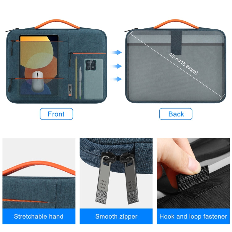 HAWEEL 14.0 inch-15.0 inch Laptop Sleeve Case Zipper Briefcase Handbag For Macbook, Samsung, Lenovo Thinkpad, Sony, DELL Alienware, CHUWI, ASUS, HP Laptops