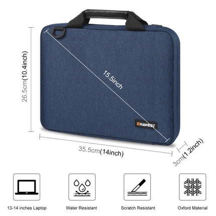 HAWEEL 13.0 inch-14.0 inch Briefcase Crossbody Laptop Bag For Macbook, Lenovo Thinkpad, ASUS, HP, 13.0 inch-14.0 inch