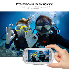 HAWEEL 40m/130ft Diving Case for iPhone 7 & 8, Photo Video Taking Underwater Housing Cover, For iPhone 8 & 7, For iPhone 7 & 8, For 7(US Stock), For 8 & 7(US Stock)