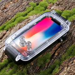 Estuche de buceo HAWEEL de 40 m/130 pies para iPhone X/XS, carcasa subacuática para tomar fotografías y videos, para iPhone X