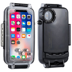 Estuche de buceo HAWEEL de 40 m/130 pies para iPhone X/XS, carcasa subacuática para tomar fotografías y videos, para iPhone X