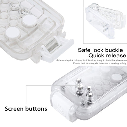 For iPhone X / XS HAWEEL 40m/130ft Diving Case, Photo Video Taking Underwater Housing Cover, For iPhone X