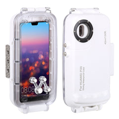 HAWEEL 40m/130ft Waterproof Diving Case for Huawei P20, Photo Video Taking Underwater Housing Cover, For Huawei P20