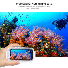 HAWEEL 40m/130ft Waterproof Diving Case for Huawei P20, Photo Video Taking Underwater Housing Cover, For Huawei P20