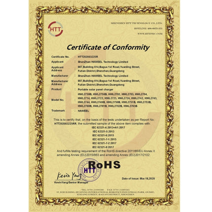 HAWEEL 28W Foldable Solar Panel Charger with 5V 3A Max Dual USB Ports