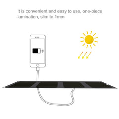 HAWEEL 14W 4-Fold ETFE Solar Panel Charger with 5V / 2.1A Max Dual USB Ports, Support QC3.0 and AFC, 14W 4-Fold