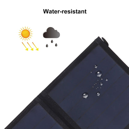 HAWEEL 14W Ultrathin Foldable Solar Panel Charger with 5V / 2.2A USB Port, Support QC3.0 and AFC