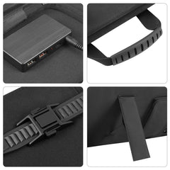 HAWEEL 50W Foldable Solar Panel Charger Travel Folding Bag, 50W
