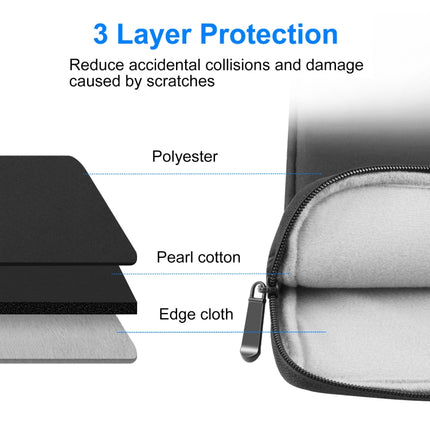 HAWEEL 11 inch Sleeve Case Zipper Briefcase Carrying Bag For Macbook, Samsung, Lenovo, Sony, DELL Alienware, CHUWI, ASUS, HP, 11 inch and Below Laptops / Tablets, 11 inch