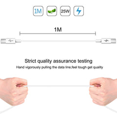 HAWEEL 25W 3A Type-C / USB-C to Type-C / USB-C PD Fast Charging Data Cable, Length: 1m