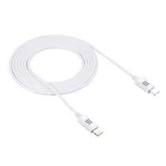 Cable de carga rápida HAWEEL 25 W 3 A USB-C/Tipo-C a 8 pines PD para iPhone, iPad, longitud del cable: 2 m, Tipo-C a 8 pines 2 m