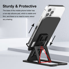 HAWEEL Adjustable Lifting Folding Portable Live Broadcast Desktop Plastic Holder, Plastic