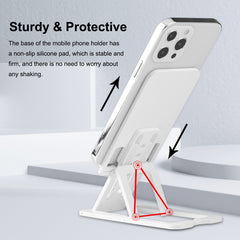 HAWEEL Adjustable Lifting Folding Portable Live Broadcast Desktop Plastic Holder, Plastic