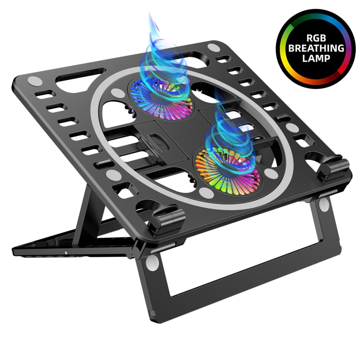 Gaming RGB Laptop Cooler Desk Stand