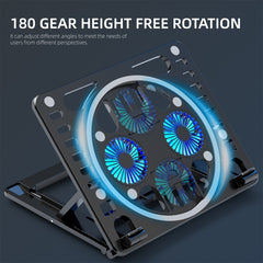 Gaming RGB Laptop Cooler Desk Stand