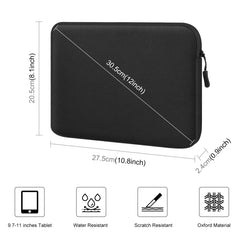 HAWEEL 11 inch Tablet Sleeve Case Zipper Briefcase Bag for 9.7-11.0 inch Tablets, For 9.7-11.0 inch Tablets