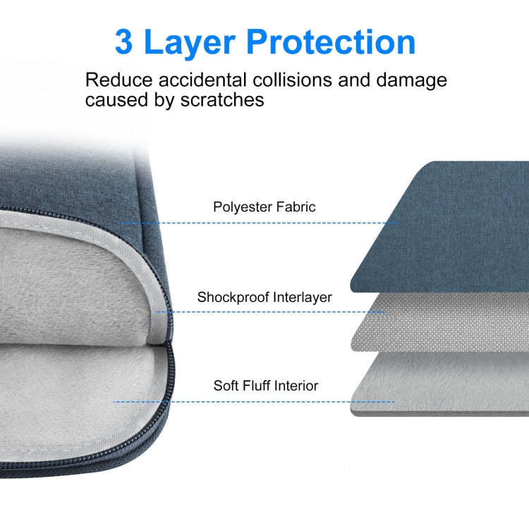 HAWEEL 11 inch Tablet Sleeve Case Zipper Briefcase Bag for 9.7-11.0 inch Tablets, For 9.7-11.0 inch Tablets