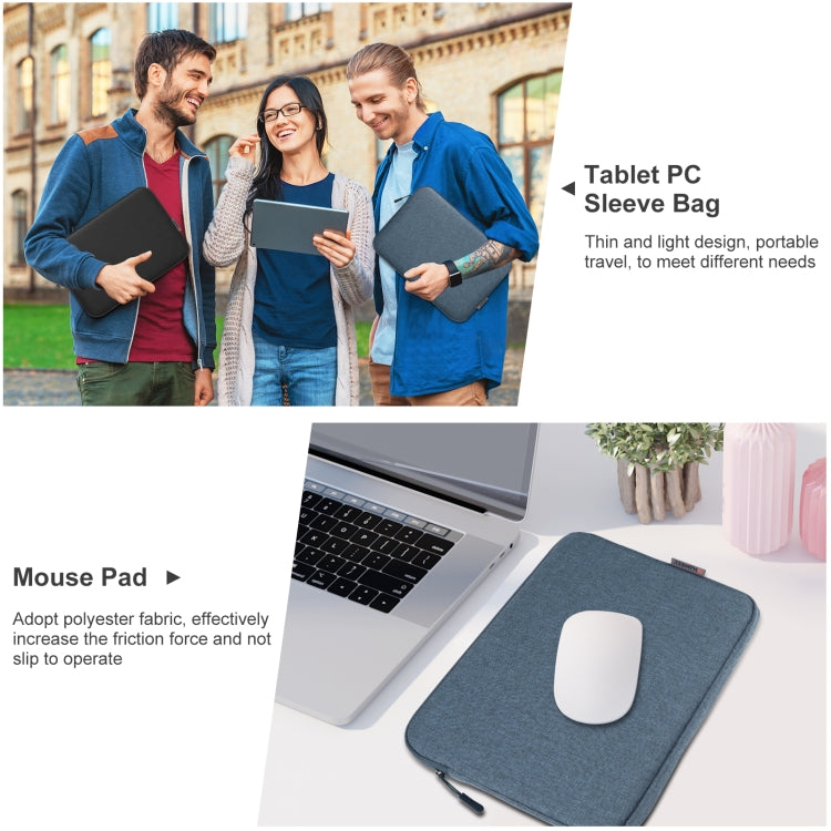 HAWEEL 11 inch Tablet Sleeve Case Zipper Briefcase Bag for 9.7-11.0 inch Tablets, For 9.7-11.0 inch Tablets