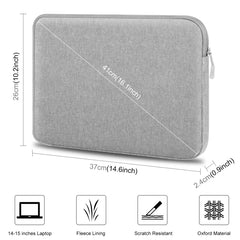 HAWEEL 15 inch Laptop Sleeve Case Zipper Briefcase Bag for 14-15 inch Laptop, For 14-15 inch Laptop