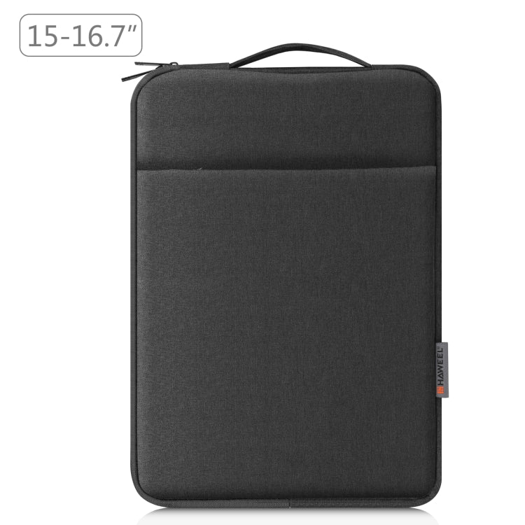 HAWEEL Laptop Sleeve Case Zipper Briefcase Bag with Handle for 15-16.7 inch Laptop, For 15-16.7 inch Laptop (with Handle)