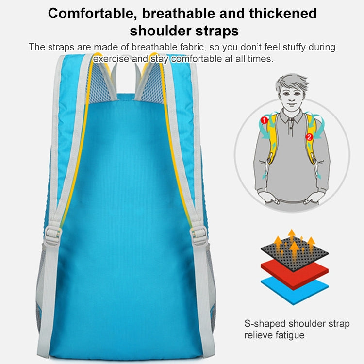 HAWEEL Hiking Portable Foldable Backpack Large Capacity Shoulders Bag, Large Capacity Backpack