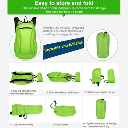 HAWEEL Portable Foldable Waterproof Backpack Folding Bag, Folding Bag