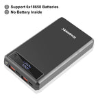 6 x 18650 Battery / Black