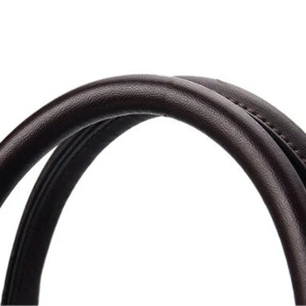 Fashion English Letter Handbag Women PU Leather Tassel Top-handle Bag Luxury Shoulder Bag Large Capacity Lady Tote Design Purse