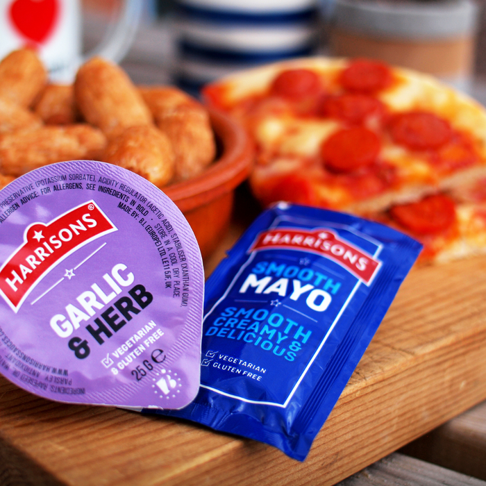 Mayonnaise Sachets | Case of 200 | Gluten Free & Vegetarian