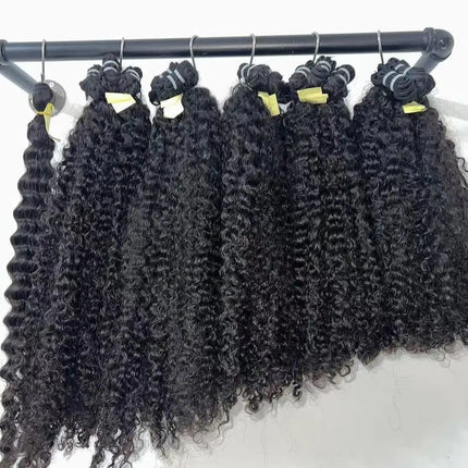 Top Best Good Sale Raw Human Hair Double Weft Indian Cambodian Wave Curly Natural Wave Vietnamese Burmese Curly