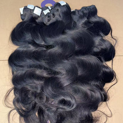 Top Quality Raw Human Hair Extension Cambodian Wavy Burmese Curly Hair Vendor