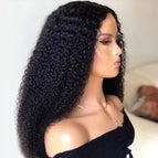 13X4 kinky curly / 10 Inches