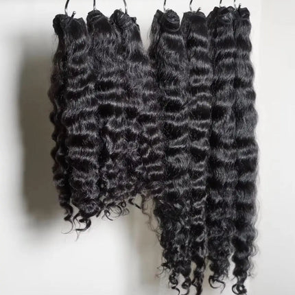 Top Best Good Sale Raw Human Hair Double Weft Indian Cambodian Wave Curly Natural Wave Vietnamese Burmese Curly