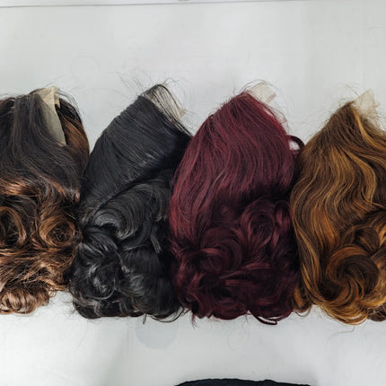 Wholesale Egg Curly Loose Wave 5*5 Glueless Wigs Vietnamese Raw Hair Wig Long Brazilian Virgin Hair Transparent Lace Virgin Hair