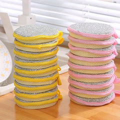 5/10/20Pcs Double Side Dishwashing Sponge Dish Washing Brush Pan Pot Dish Wash Sponges Household Cleaning Kitchen Tools